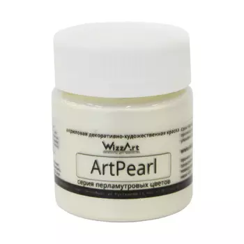 Краска ArtPearl, Хамелеон жёлтый, 40мл Wizzart