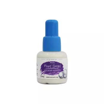 Краска для создания жемчужин PearlDrops, белый перламутр 30мл Wizzart