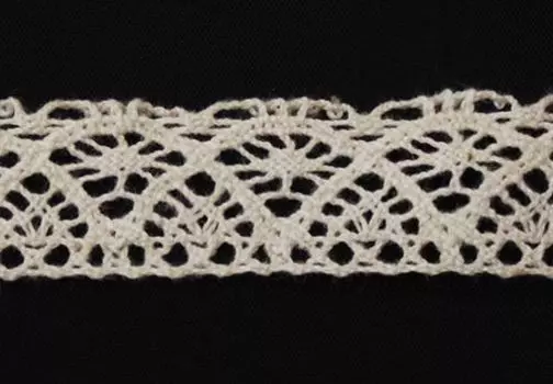 Кружево 17мм*25м х/б LACR1111 (неотбеленный)