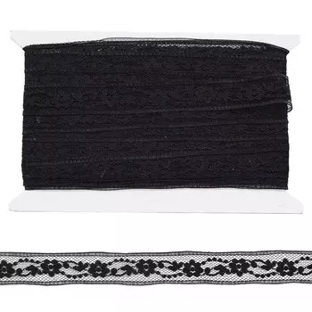 Кружево 2,0см*13,71м WL-61 (черный)