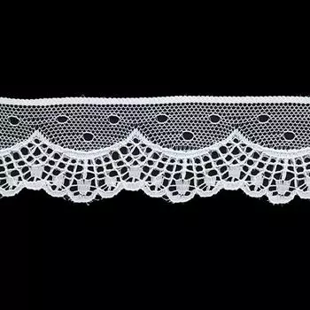 Кружево 4,0см*13,71м WL-70 (белый)