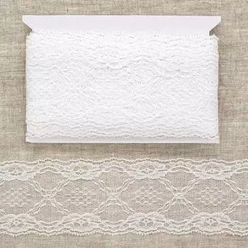 Кружево 6,8см*13,71м WL-84 (белый)