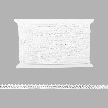 Кружево CL-001, 8мм*20м, х/б (JD113)