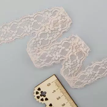 Кружево гипюр 2см персиковый 902 уп*10м, 2135001306160