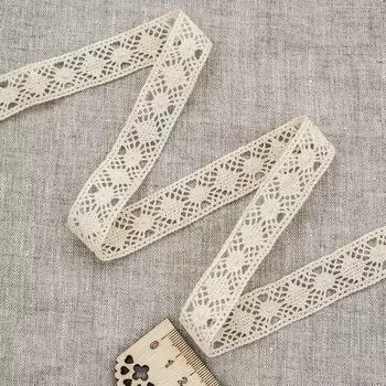 Кружево х/б 7550-5120 20мм*20м (суровый)