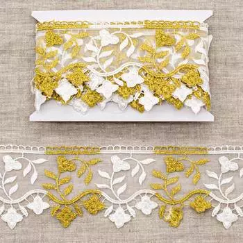 Кружево органза 02, 8см*3м (+/- 4 см)