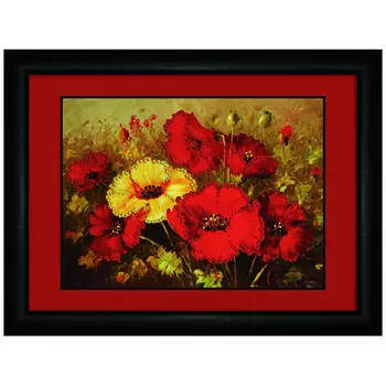 КС1071 Набор для изготовления картины со стразами Crystal Art Красочный букет