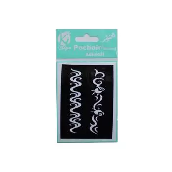 KS-BS-064 Трафарет на клейкой основе 'Браслет 'Трайбл', 7х10см Ki Sign