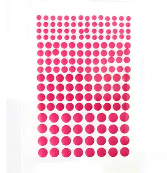 KS-C-MET-FLUO Термоклеевые стразы металлик круглые 3/4/5/6мм, 176шт Ki Sign (розовый)