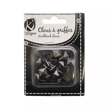 KS-GC10 Заклепки квадратные 10х10мм, 30 шт Ki Sign (черный никель)