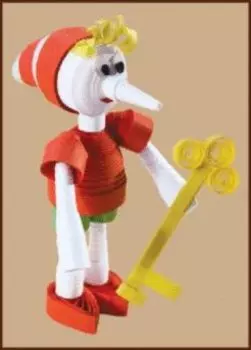 КВ-002 Набор для квиллинга 'Буратино'