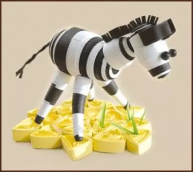 КВ-022 Набор для квиллинга 'Зебра'