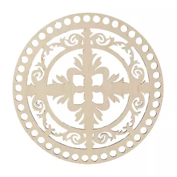 L-1012 Деревянная заготовка Крышка Круг 3 220*220*4мм Астра