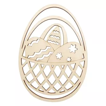 L-1042 Деревянная заготовка ' Яйцо' 10,5*15,0см АСТРА