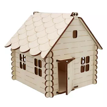 L-1089 Деревянная заготовка ' Домик' №1 14,0*13,0*14,0см Astra&amp;Craft