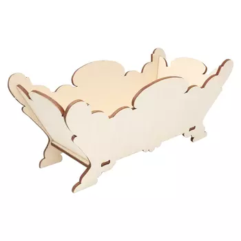 L-1095 Деревянная заготовка Конфетница 12*13*10,5см АСТРА