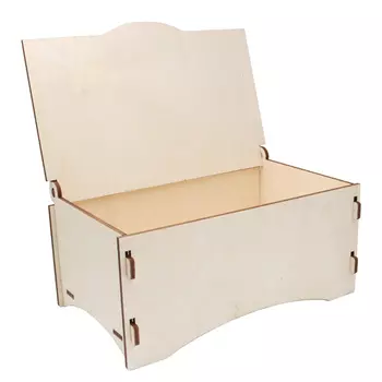 L-1096 Деревянная заготовка Шкатулка 22*14*10см АСТРА