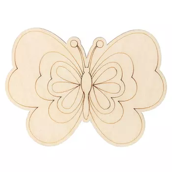 L-1103 Деревянная заготовка Бабочка №4 8,9*6,5см Astra&amp;Craft