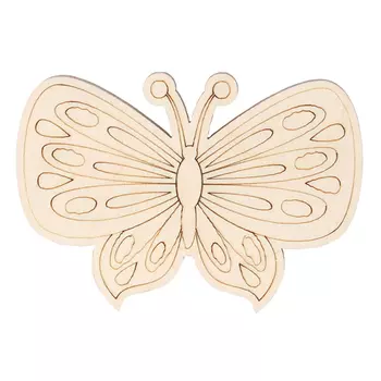 L-1110 Деревянная заготовка Бабочка №11 7,9*5,5см АСТРА