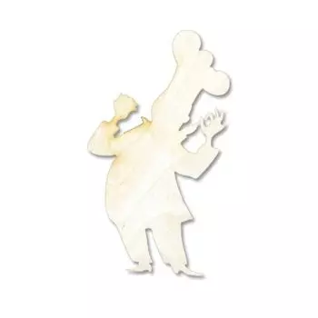 L-125 Деревянная заготовка 'Повар №2', 15*10 см, 'Астра'