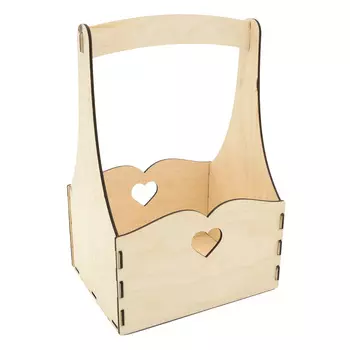 L-1438 Деревянная заготовка сборная ' Корзинка ' 31*20*15,8см Astra&amp;Craft