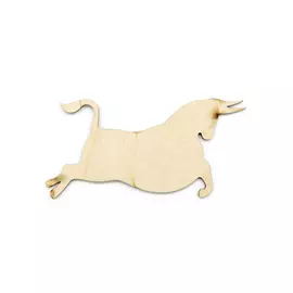L-1442 Деревянная заготовка 'Бычок. Корррида' 14,5*8*0,3см Astra&amp;Craft