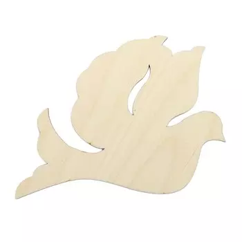 L-150 Деревянная заготовка 'Голубь', 14*10,5 см, 'Астра'