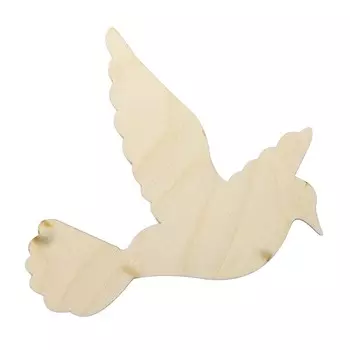 L-151 Деревянная заготовка 'Голубь', 15*15 см, 'Астра'