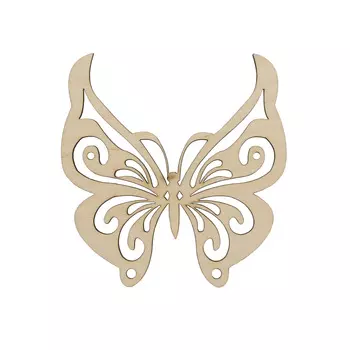 L-177 Деревянная заготовка 'Бабочка', 15*14 см, 'Астра'
