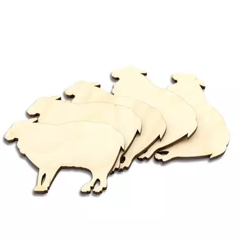 L-23 Деревянная заготовка 'Овечка', 6,7*7 см, Astra&amp;Craft