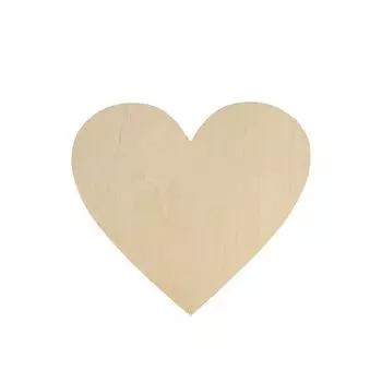 L-248 Деревянная заготовка доска 'Сердечко', 19*17 см, 'Астра'