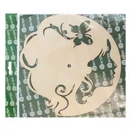 L-253 Деревянная заготовка циферблат 'Лицо', 30*30 см, 'Астра'