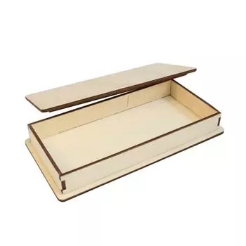 L-285 Деревянная заготовка 'Купюрница', без гравировки, 18*9,5*2,5 см, Astra&amp;Craft