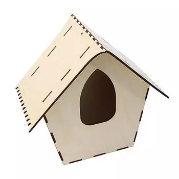 L-301 Деревянная заготовка 'Скворечник', 14*20*21,5 см, 'Астра'