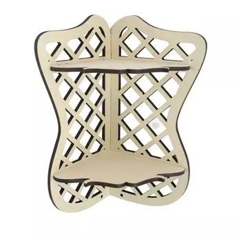 L-373 Деревянная заготовка 'Полочка' 29*22 см, 'Астра'