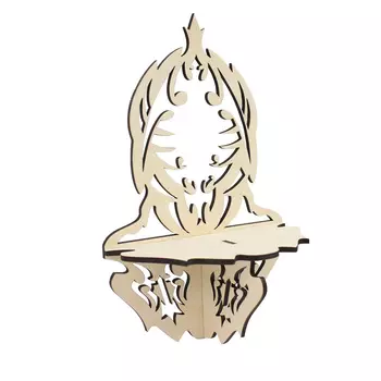 L-375 Деревянная заготовка 'Полочка', 35*22,5*12 см, 'Астра'