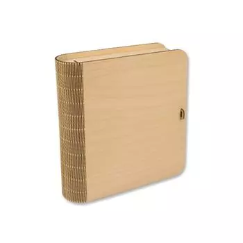 L-407 Деревянная заготовка 'Шкатулка-книжка № 1', 20*25*5 см, 'Астра'