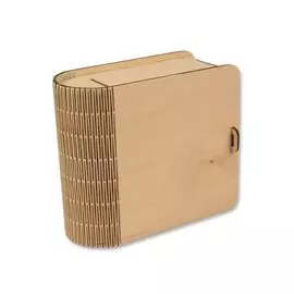 L-413 Деревянная заготовка 'Шкатулка-книжка № 5', 11*12*5 см, 'Астра'