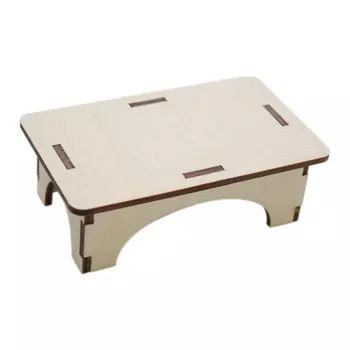 L-455 Деревянная заготовка 'Стол для кукол', 10*6*3 см, 'Астра'