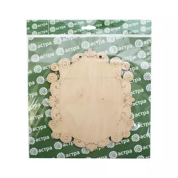 L-496 Деревянная заготовка панно 'Винтажное', 21*17 см, 'Астра'