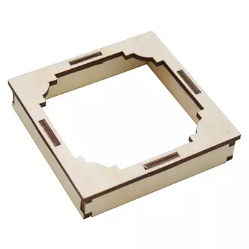 L-522 Деревянная заготовка 'Песочница', 7*7 см, Astra&amp;Craft