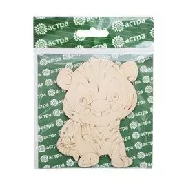 L-533 Деревянная заготовка 'Тигренок', 8*16 см, 'Астра'