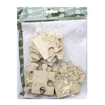 L-539 деревянная заготовка Пазлы 'Белочка' 21*30см Астра