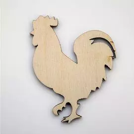 L-559 Деревянная заготовка 'Петя Петушок' 5,5*6,5 см Астра