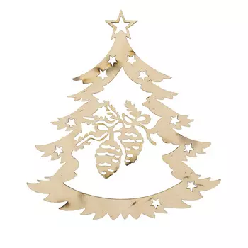 L-560 Деревянная заготовка 'Еловые шишки' 12*13 см Astra&amp;Craft