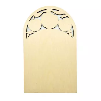 L-59 Деревяннв заготовка 'Доска с яблоками', 20*30 см, 'Астра'