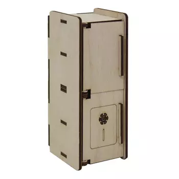 L-653 Деревянная заготовка 'Холодильник' 5*5,5*13 см, Астра