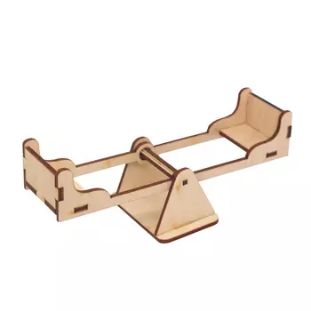 L-715 Деревянная заготовка качели средние 15*6*3,5 см, Астра