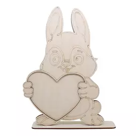 L-732 Деревянная заготовка фоторамка 'Зайка моя' 18*26 см Астра