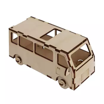 L-756 Деревянная заготовка конструктор 'Сделай сам. Автобус'